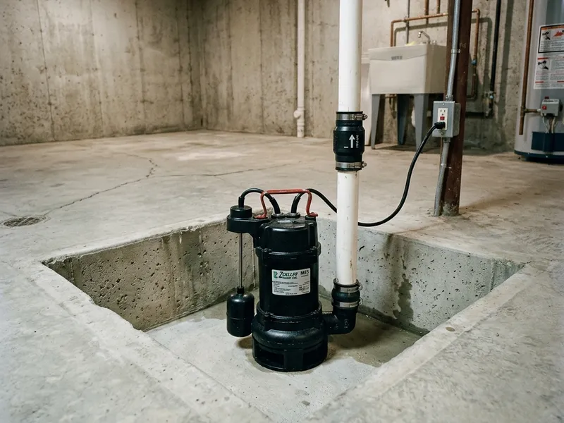 Sump Pump Installation Plumber in Rowena, TX